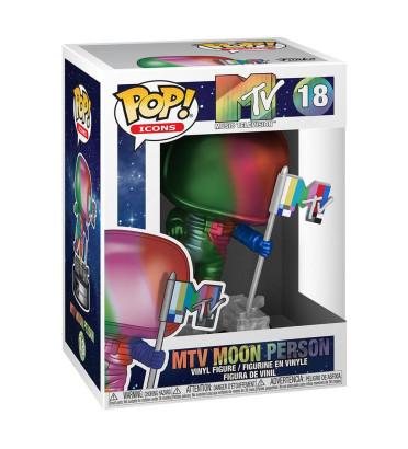 MTV MOON PERSON RAINBOW / MTV / FIGURINE FUNKO POP MTV MOON PERSON RAINBOW / MTV / FIGURINE FUNKO POP
