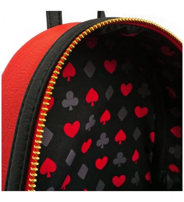 MINI SAC A DOS REINE DE COEUR / ALICE AU PAYS DES MERVEILLES / LOUNGEFLY
