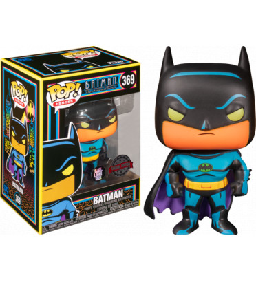 BATMAN / BLACK LIGHT / FIGURINE FUNKO POP / EXCLUSIVE SPECIAL EDITION