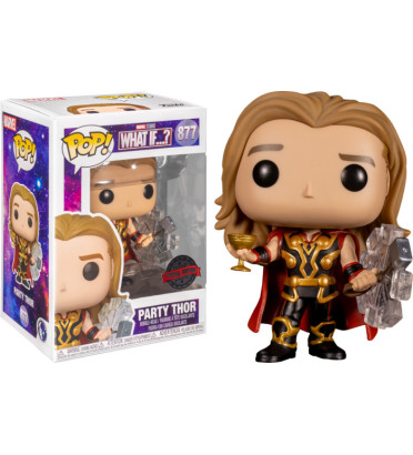 PARTY THOR / MARVEL WHAT IF / FIGURINE FUNKO POP / EXCLUSIVE SPECIAL EDITION PARTY THOR / MARVEL WHAT IF / FIGURINE FUNKO POP / EXCLUSIVE SPECIAL EDITION