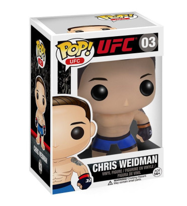 CHRIS WEIDMAN / UFC / FIGURINE FUNKO POP CHRIS WEIDMAN / UFC / FIGURINE FUNKO POP