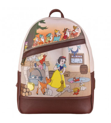 MINI SAC A DOS BLANCHE NEIGE MULTI SCENE / BLANCHE NEIGE / LOUNGEFLY