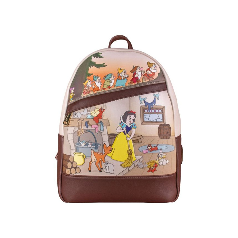 MINI SAC A DOS BLANCHE NEIGE MULTI SCENE / BLANCHE NEIGE / LOUNGEFLY