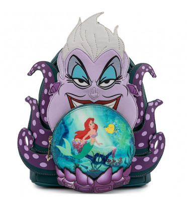 MINI SAC A DOS VILLAINS SCENE URSULA CRYSTAL BALL / LA PETITE SIRENE / LOUNGEFLY