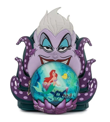 MINI SAC A DOS VILLAINS SCENE URSULA CRYSTAL BALL / LA PETITE SIRENE / LOUNGEFLY
