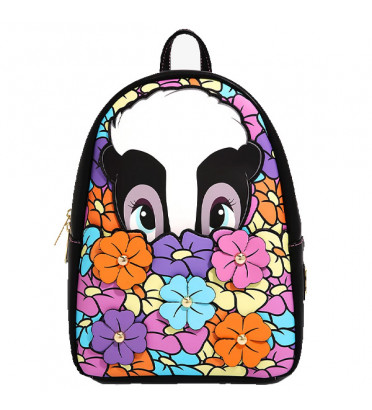 MINI SAC A DOS BAMBI SKUNK FLOWER / BAMBI / LOUNGEFLY