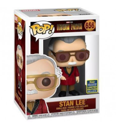 STAN LEE / IRON MAN / FIGURINE FUNKO POP / EXCLUSIVE SDCC 2020