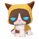 GRUMPY CAT / GRUMPY CAT / FIGURINE FUNKO POP / EXCLUSIVE SPECIAL EDITION / FLOCKED