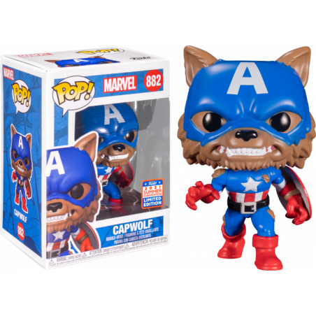 CAPWOLF / MARVEL / FIGURINE FUNKO POP / EXCLUSIVE SDCC 2021