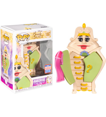 WARDROBE / LA BELLE ET LA BETE / FIGURINE FUNKO POP / EXCLUSIVE SDCC 2021 WARDROBE / LA BELLE ET LA BETE / FIGURINE FUNKO POP / EXCLUSIVE SDCC 2021