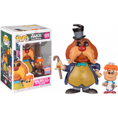 THE WALRUS AND THE CARPENTER / ALICE AU PAYS DES MERVEILLES / FIGURINE FUNKO POP / EXCLUSIVE SDCC 2021