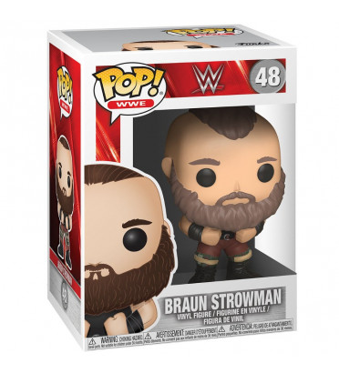 BRAUN STROWMAN / WWE / FIGURINE FUNKO POP