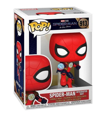 SPIDER-MAN INTEGRATED SUIT / SPIDER-MAN NO WAY HOME / FIGURINE FUNKO POP SPIDER-MAN INTEGRATED SUIT / SPIDER-MAN NO WAY HOME / FIGURINE FUNKO POP