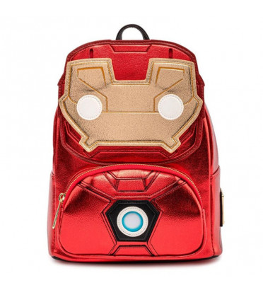 MINI SAC A DOS IRON MAN LIGHT UP / IRON MAN / LOUNGEFLY