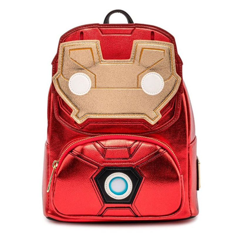 MINI SAC A DOS IRON MAN LIGHT UP / IRON MAN / LOUNGEFLY