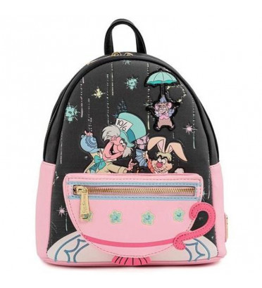 MINI SAC A DOS ALICE UNBIRTHDAY / ALICE AU PAYS DES MERVEILLES / LOUNGEFLY