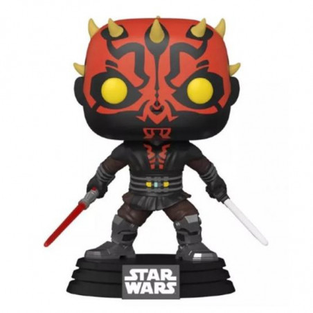 DARTH MAUL WITH SABER / STAR WARS / FIGURINE FUNKO POP / EXCLUSIVE SPECIAL EDITION