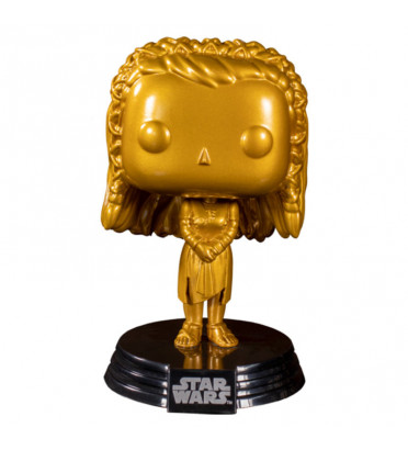 PRINCESS LEIA GOLD METALLIC / STAR WARS / FIGURINE FUNKO POP / EXCLUSIVE SPECIAL EDITION