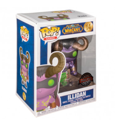 ILLIDAN / WORLD OF WARCRAFT / FIGURINE FUNKO POP / EXCLUSIVE SPECIAL EDITION