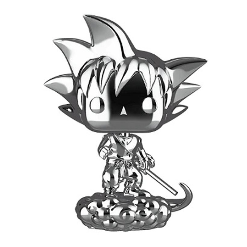 GOKU ET FLYING NUMBUS CHROME / DRAGON BALL / FIGURINE FUNKO POP