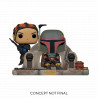 BOBA FETT AND FENNEC SHAND / STAR WARS THE MANDALORIAN / FIGURINE FUNKO POP