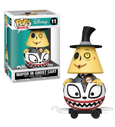 MAYOR IN GHOST CART / LETRANGE NOEL DE MR JACK / FIGURINE FUNKO POP MAYOR IN GHOST CART / LETRANGE NOEL DE MR JACK / FIGURINE FUNKO POP