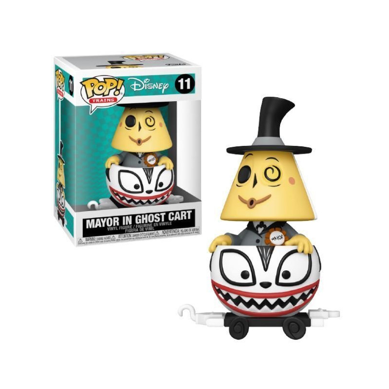 MAYOR IN GHOST CART / LETRANGE NOEL DE MR JACK / FIGURINE FUNKO POP