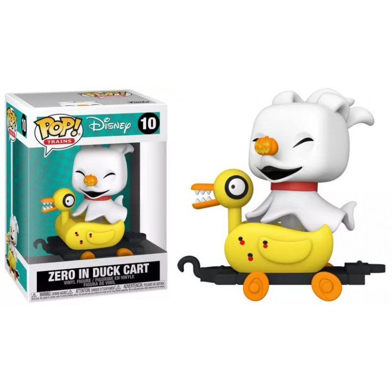 ZERO IN DUCK CART / LETRANGE NOEL DE MR JACK / FIGURINE FUNKO POP