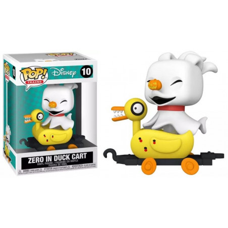 ZERO IN DUCK CART / L'ETRANGE NOEL DE MR JACK / FIGURINE FUNKO POP