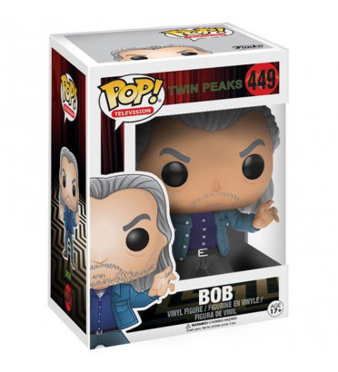 BOB / TWIN PEAKS / FIGURINE FUNKO POP / BOITE ABIMÉE