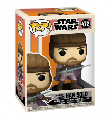 HAN SOLO CONCEPT SERIES / STAR WARS / FIGURINE FUNKO POP