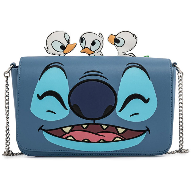 SAC A MAIN STITCH STORY TIME DUCKIES / LILO ET STITCH / LOUNGEFLY