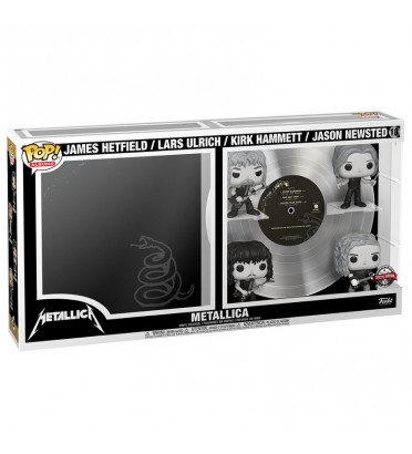 ALBUM METALLICA NOIR ET BLANC / METALLICA / FIGURINE FUNKO POP / EXCLUSIVE SPECIAL EDITION