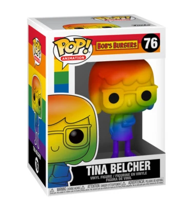 TINA BELCHER PRIDE / BOB'S BURGERS / FIGURINE FUNKO POP