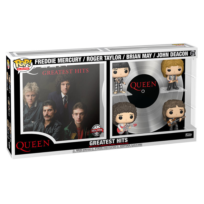 ALBUM GREATEST HITS QUEEN / QUEEN / FIGURINE FUNKO POP / EXCLUSIVE SPECIAL EDITION