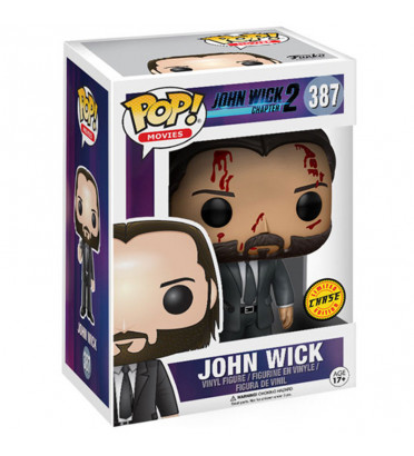 JOHN WICK / JOHN WICK CHAPTER 2 / FIGURINE FUNKO POP / CHASE