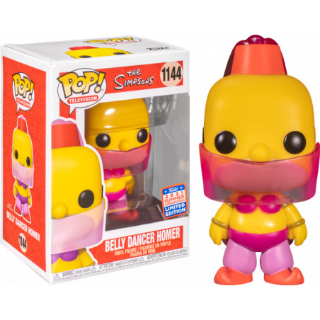 BELLY DANCER HOMER / THE SIMPSONS / FIGURINE FUNKO POP / EXCLUSIVE SDCC 2021