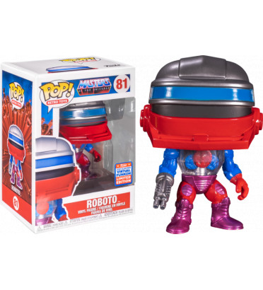 ROBOTO / LES MAITRES DE LUNIVERS / FIGURINE FUNKO POP / EXCLUSIVE SDCC 2021