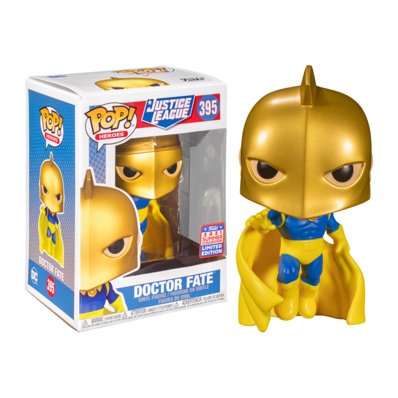 DOCTOR FATE / JUSTICE LEAGUE / FIGURINE FUNKO POP / EXCLUSIVE SDCC 2021