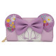 PORTEFEUILLE MINNIE HOLDING FLOWERS / MICKEY MOUSE / LOUNGEFLY