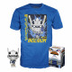 T-SHIRT M AVEC POP TENYA MECH SUIT / MY HERO ACADEMIA / FIGURINE FUNKO POP