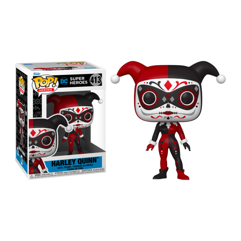 HARLEY QUINN DIA DE LOS MUERTOS / SUPER HEROES / FIGURINE FUNKO POP