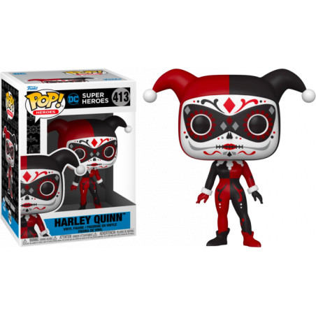 HARLEY QUINN DIA DE LOS MUERTOS / SUPER HEROES / FIGURINE FUNKO POP