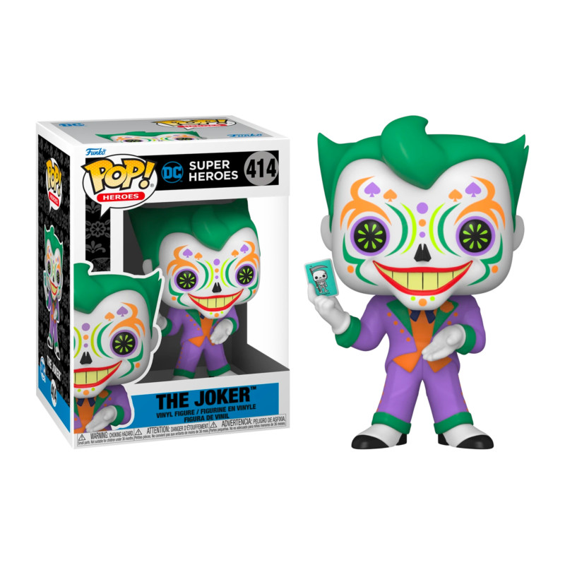 THE JOKER DIA DE LOS MUERTOS / SUPER HEROES / FIGURINE FUNKO POP