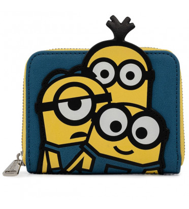 PORTEFEUILLE TRIPLE MINION BELLO / MINION / LOUNGEFLY