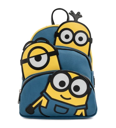 MINI SAC A DOS TRIPLE MINION BELLO / MINION / LOUNGEFLY
