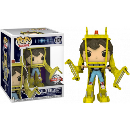 ELLEN RIPLEY WITH POWER LOADER OVERSIZED / ALIENS / FIGURINE FUNKO POP / EXCLUSIVE SPECIAL EDITION