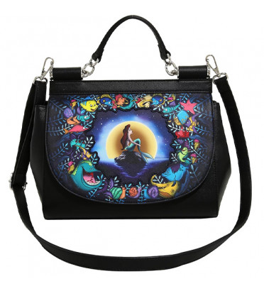 SAC A MAIN ARIEL UNDER THE SEA MOONLIGHT / LA PETITE SIRENE / LOUNGEFLY