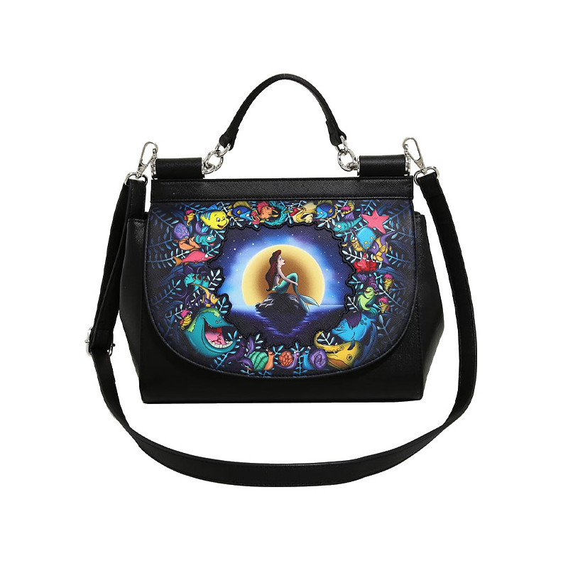 SAC A MAIN ARIEL UNDER THE SEA MOONLIGHT / LA PETITE SIRENE / LOUNGEFLY