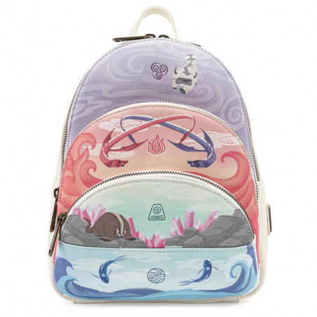 MINI SAC A DOS 4 ELEMENTS / AVATAR THE LAST AIRBENDER / LOUNGEFLY